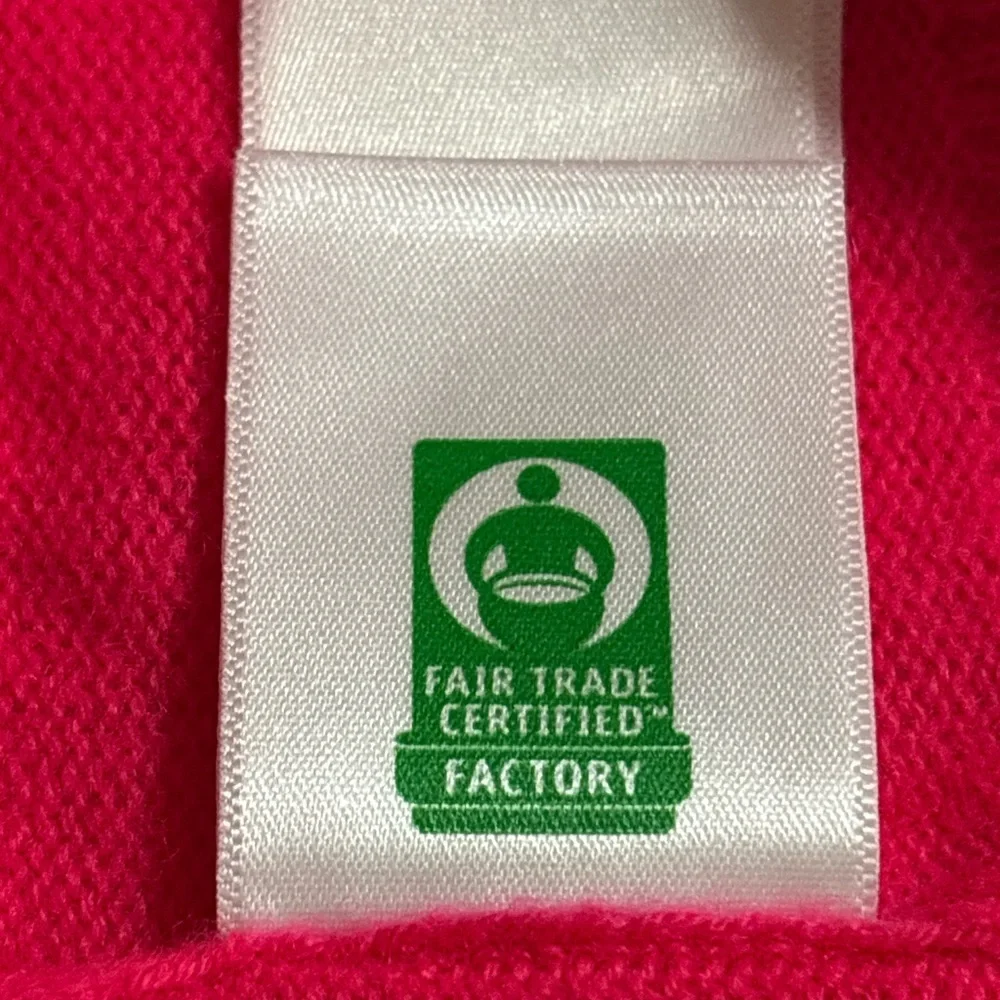 J.Crew 100% Cashmere Classic Fit Sweater Pink Medium NWT Fair Trade
